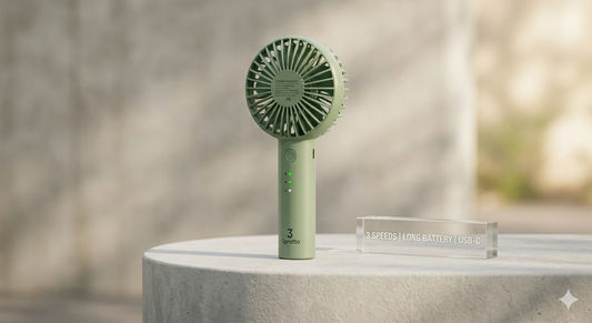 Portable Mini Handheld Fan – USB Rechargeable